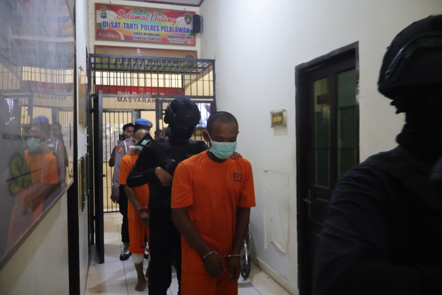 Modus Minta Tolong Berujung Maut, Polisi Ringkus Komplotan Curas Pelalawan