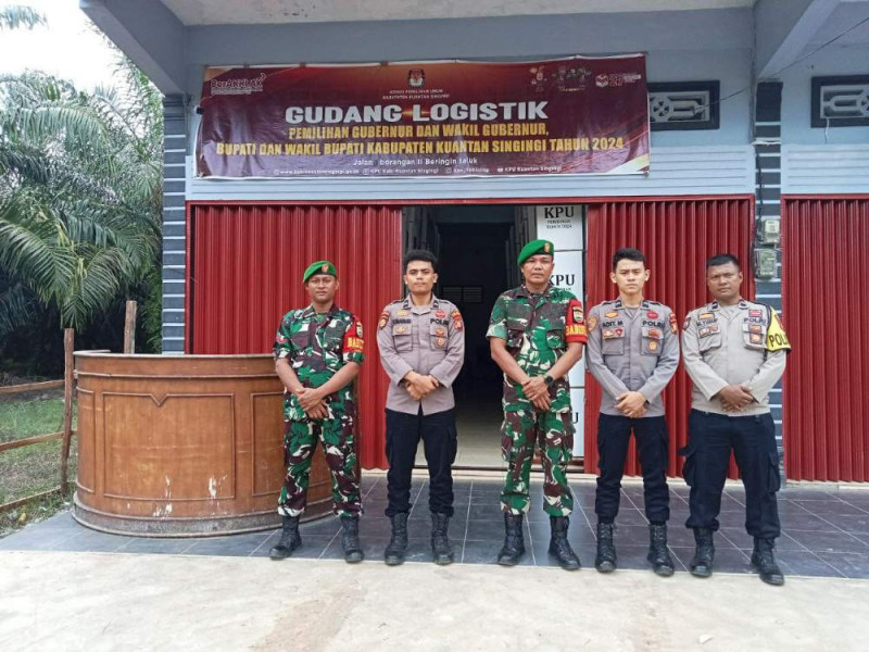 Ciptakan Suasana Kondusif, Polres Kuansing Gelar Patroli Sinergitas