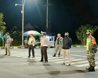 Tim Gabungan di Siak Lalukan Razia Penegakan Protokol Kesehatan di Tempat Wisata 