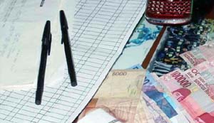 Polsek Singingi Hilir Amankan Pelaku Judi Togel Online