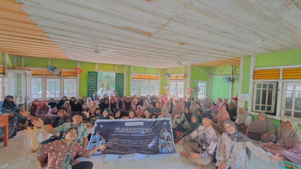 Dari Kolam hingga Energi Ramah Lingkungan: Mahasiswa Unri Hadirkan Inovasi untuk Masyarakat Desa Pulau Tengah Pangean