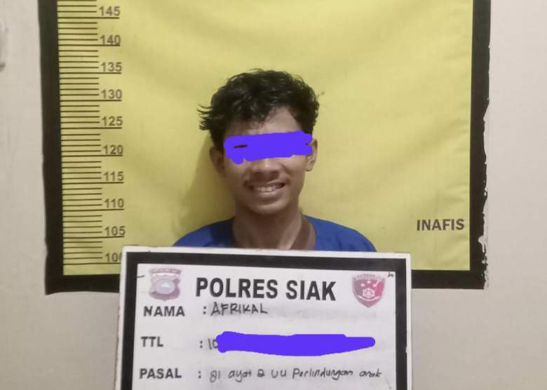 Polisi di Riau Amankan Pelaku Pencabulan, Amankan Sejumlah Barang Bukti Termasuk Bra