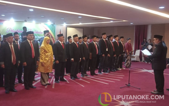 Sejumlah Panwaslu Kecamatan Kabupaten dan Kota di Riau Sudah Dilantik, Kecuali Kuansing