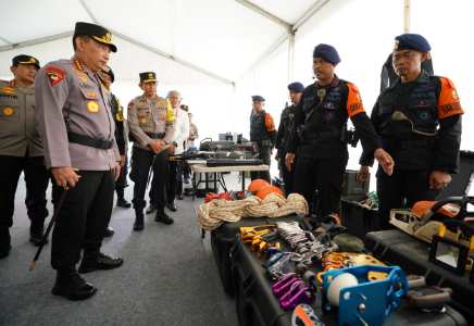 Kapolri Periksa Kesiapan Personel, Pastikan Kegiatan KTT G20 Aman & Lancar 