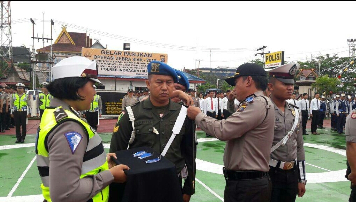 Kapolres Inhil Pimpin Apel Operasi Zebra Siak 2016 