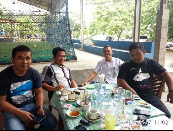 Pasca Dikukuhkan, Kasubag Hubungan Media Sambangi Wartawan