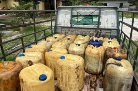 Polsek Tambang Tangkap Pelaku Penyalahgunaan BBM Solar Bersubsidi