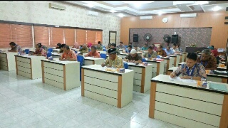 Assessment Pemkab Inhil, 34 Eselon 2 Ikuti Tahap Penulisan Makalah