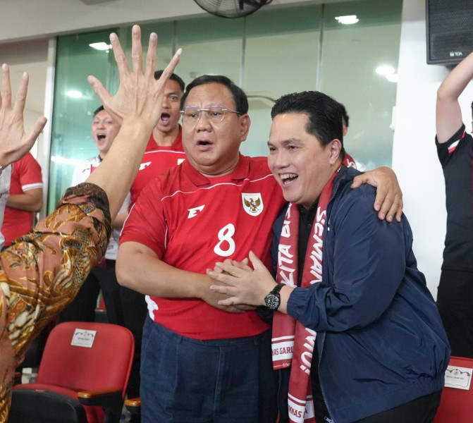 Erick Thohir Minta Maaf Timnas Indonesia Gagal ke Piala Dunia 2026, Presiden Prabowo Bilang Harus Coba Lagi