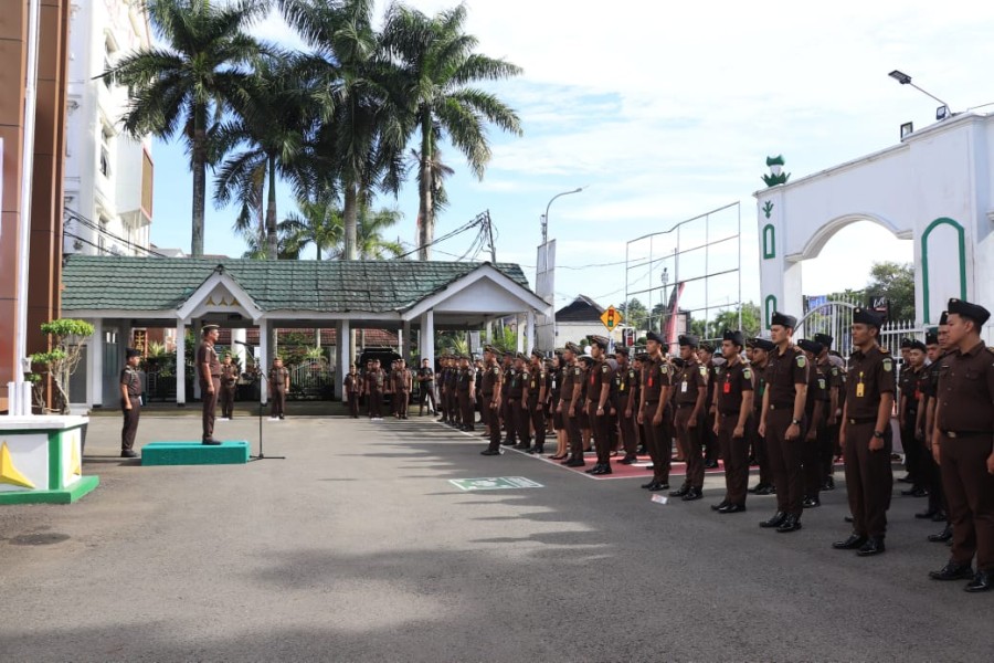 Kajati Maluku Pimpin Upacara HUT Persaja ke 74