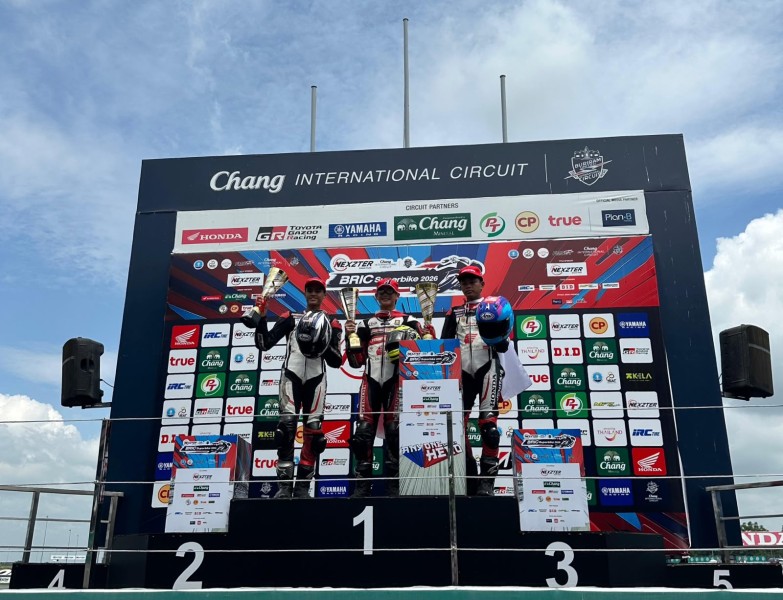 Tampil Gemilang di Thailand, Pebalap Binaan Astra Honda Raih Double Podium