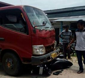 Ditabrak Truk PT KJM, Adik Wartawan RPG Meninggal Dunia