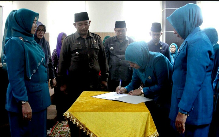 Bupati Wardan: Camat Harus Berikan Pembinaan kepada TP PKK 