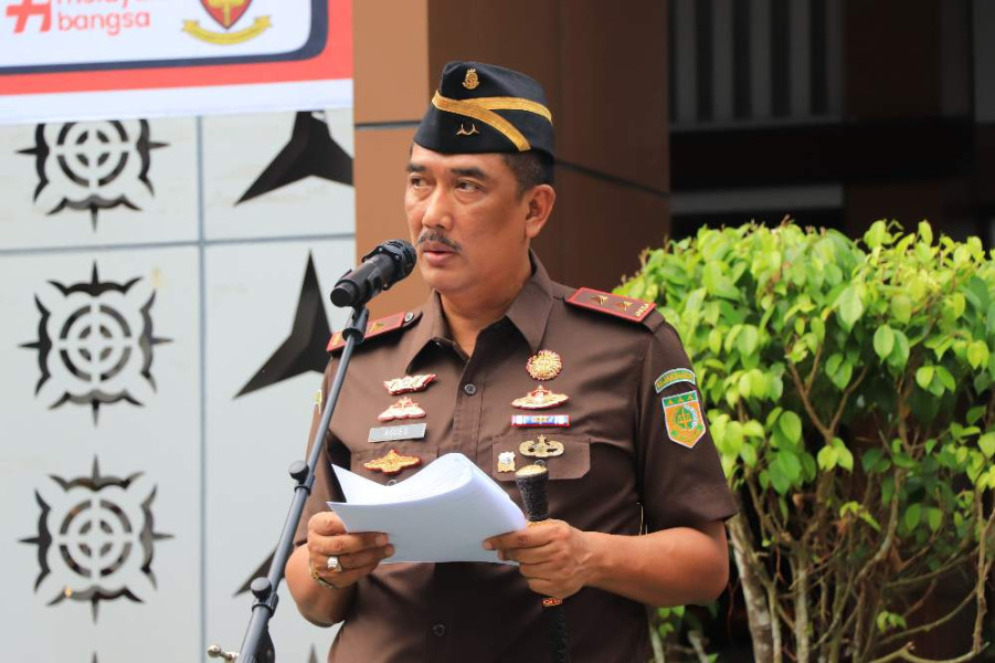 Kajati Maluku Pimpin Upacara Peringatan Harkodia Tahun 2024