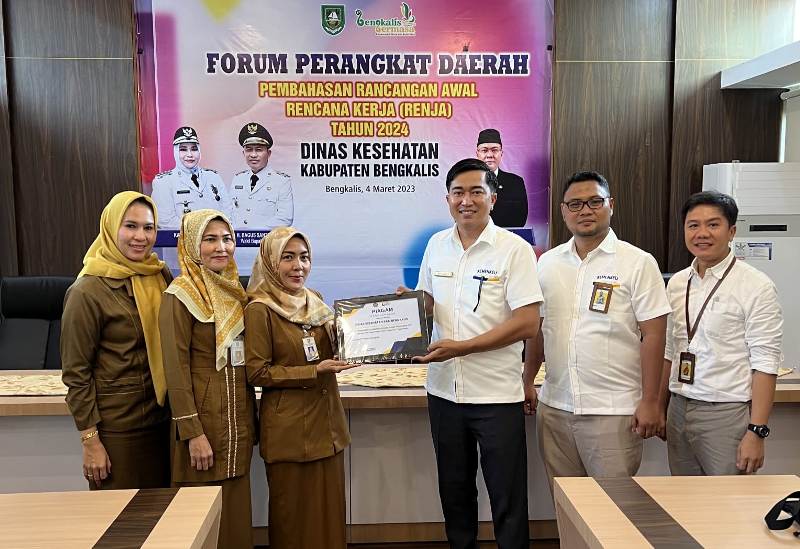 Tiga Satker Terbaik Terima Penghargaan dari KPP Pratama Bengkalis