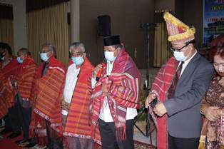 Bupati Alfedri Hadiri Pelantikan DPD & DPC IKBR Kabupaten Siak