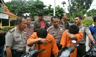 Polsek Bukitraya Ungkap 5 Pelaku Curanmor