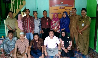 Andang Resmikan Sekretariat Panwascam GAS-Inhil