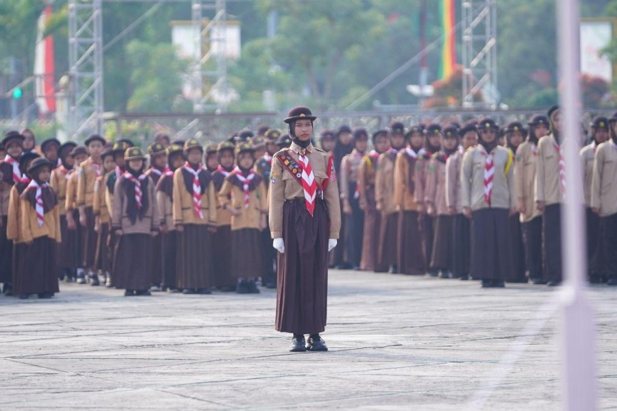 Sekdaprov Riau: Pramuka Jadi Wadah Bentuk Generasi Tangguh Menuju Indonesia Emas 2045