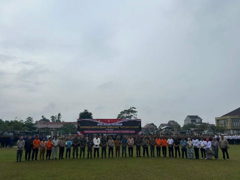 Pimpin Apel Operasi Lancang Kuning di Mapolda Riau, Ini Harapan Gubri Wahid