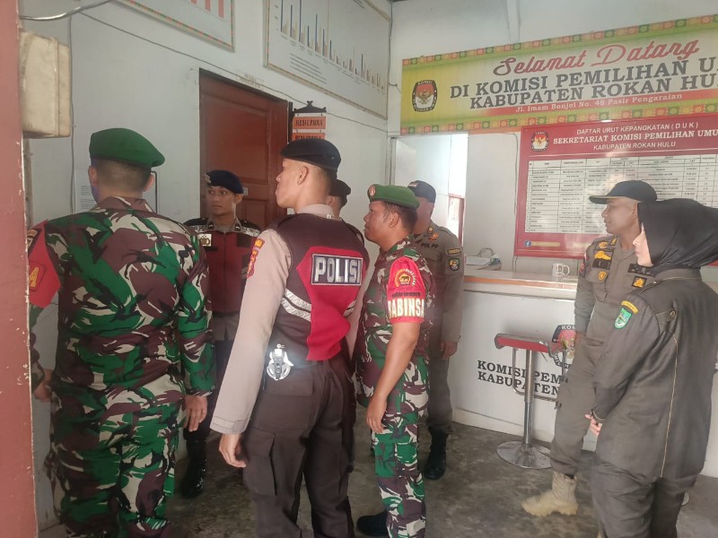 Polres Rohul Gelar Patroli Sinergitas Pengaman Pilkada 2024