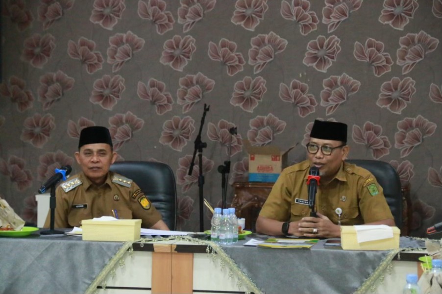 Pemkab Inhil Gelar High Level Meeting Pengendalian Inflasi Jelang Idul Adha