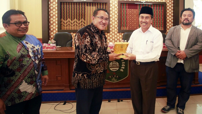 Bupati Syamsuar sambut Kunjungan Yayasan  Dewan Ekonomi Rakyat bersama Investor dari Jepang