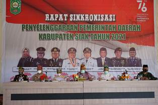 Pimpin Rakor Penyelenggaraan Pemerintah Daerah 2021, ini Pesan Bupati Alfedri