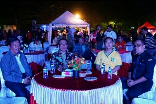 Prancis Kontra Kroasia, Bupati Inhil Nonton Bareng Masyarakat Laga Final Piala Dunia