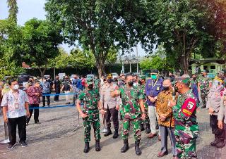 Panglima TNI Andika Perkasa Puji Fasilitas Karantina Balai Diklat Kemenag Surabaya