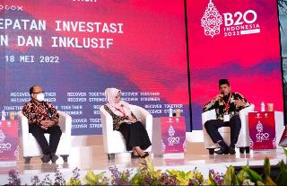 Jadi Pembicara Pada Forum Presidensi G20, Bupati Alfedri Paparkan Investasi Hijau