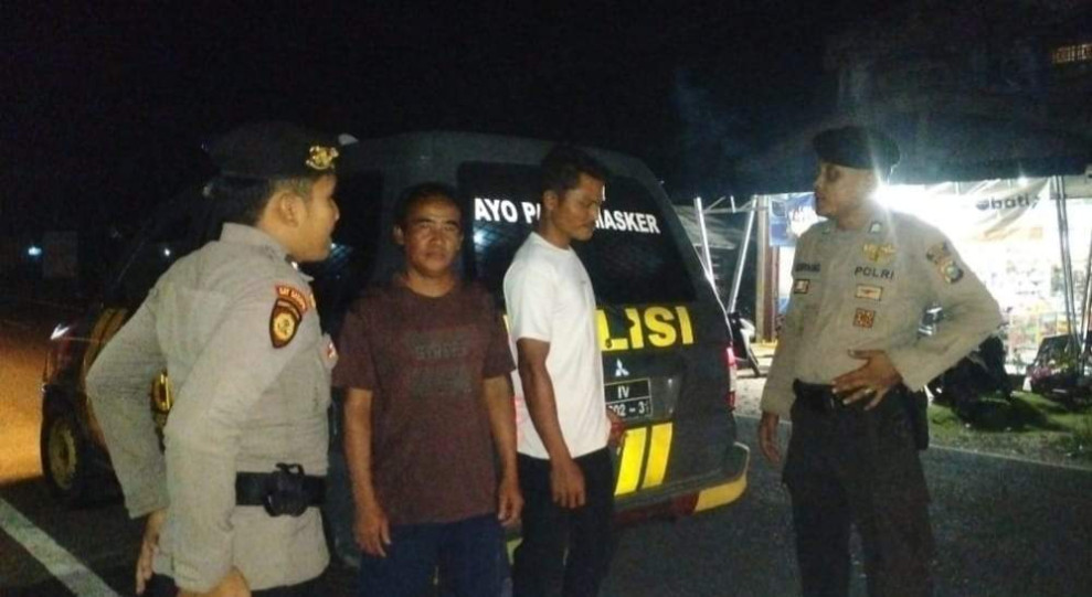 Polsek Tempuling Intensif Lakukan Patroli Malam Hari Demi Suasana Aman Jelang Pilkada 2024
