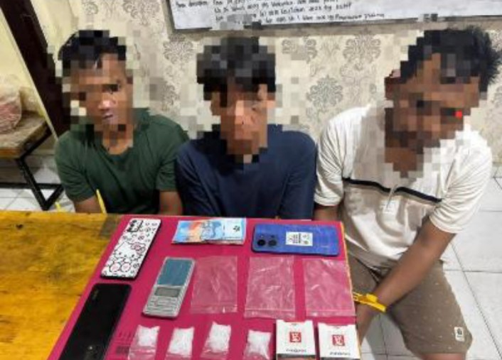 Polres Siak Bongkar Jaringan Narkoba Lintas Wilayah, Empat Tersangka Dibekuk di Pekanbaru
