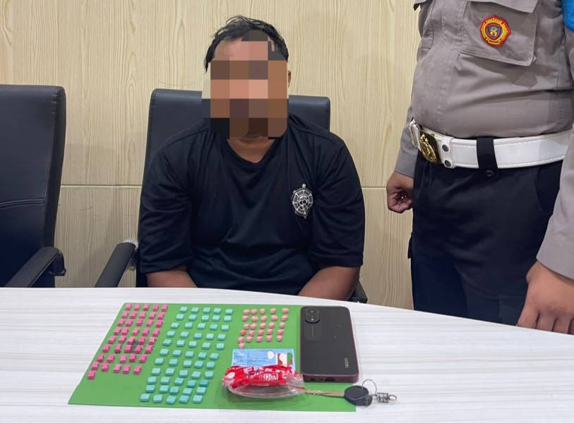 Transaksi Baru Mau Jalan, Pengedar Ekstasi Langsung Disergap Polisi