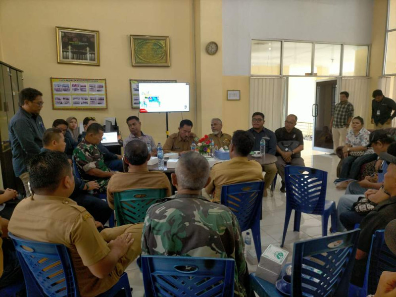 Wujudkan Pilkada Damai, Polsek Kandis Gelar Rapat Kordinasi Tiga Pilar