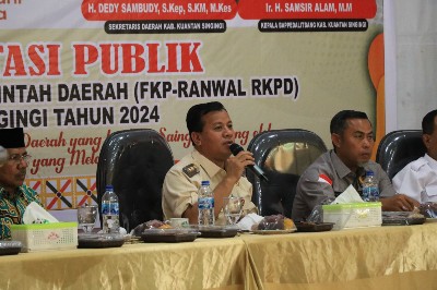 Plt Bupati: Masukan Semua Elemen Masyarakat, Catatan Penting Bagi Pemkab