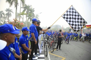 Sebelum Open Seremoni Tour De Siak, Pemkab Siak Gelar Fun Bike