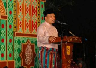 Buka MTQ Tingkat Kampung Perawang Barat, ini Harapan Husni