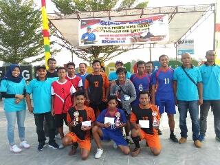 Kecamatan Siak Gelar Final Sepak Takraw 