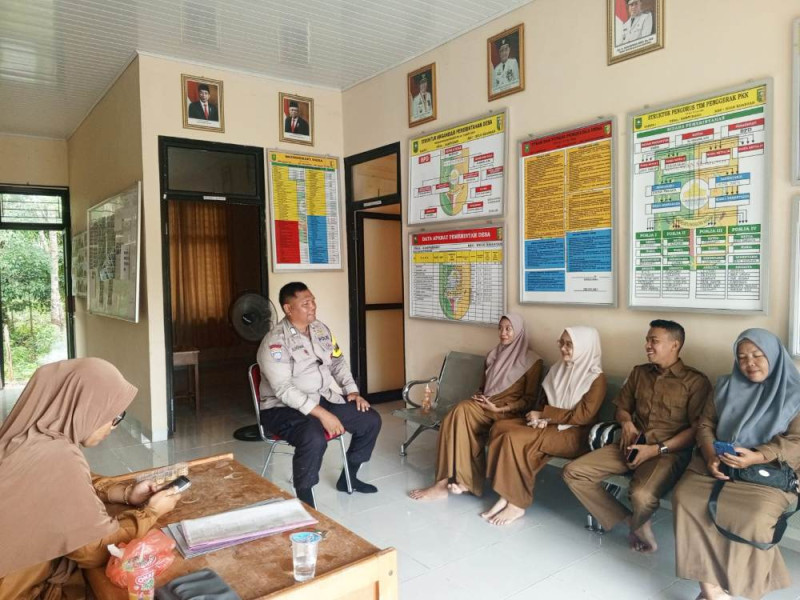 Polsek Hulu Kuantan Laksanakan Cooling System Jaga Kondusifitas Pilkada 2024