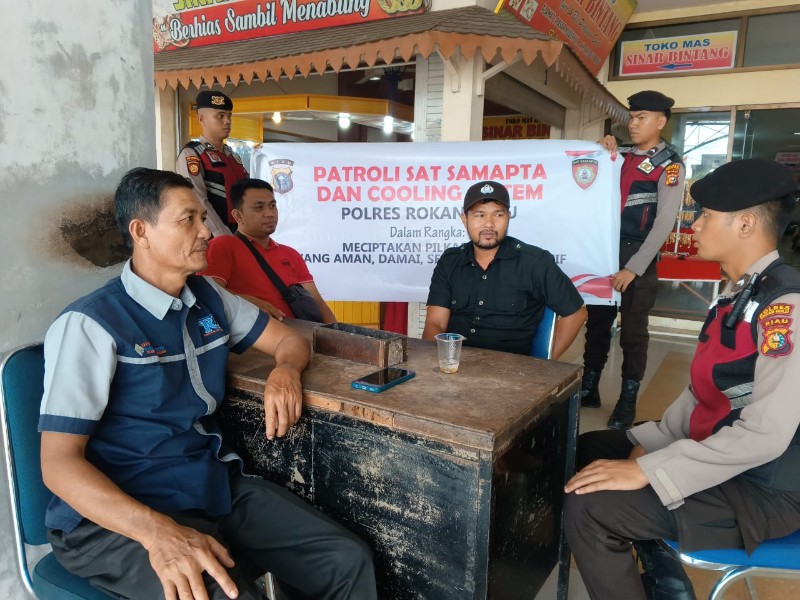 Menjaga Situasi Tetap Kondusif, Polres Rohul Gelar Patroli Pengamanan Pilkada 2024