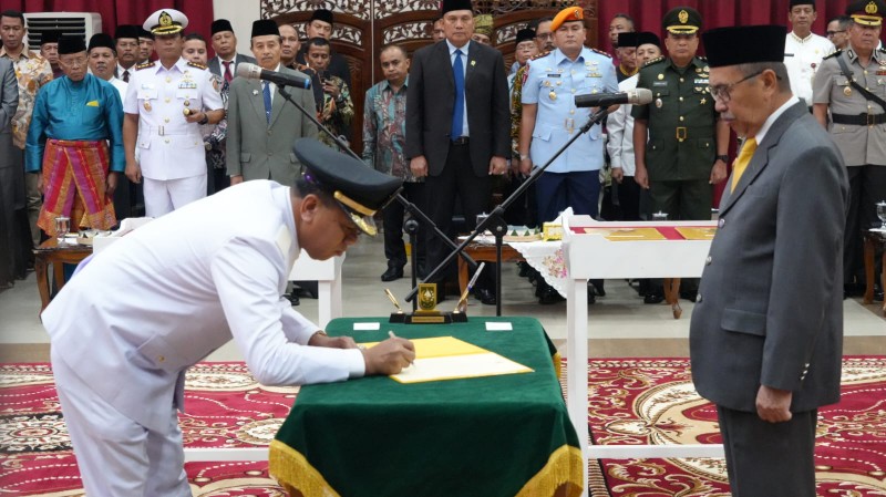 Dilantik Gubri, Suhardiman akan Geber Pembangunan Kuansing