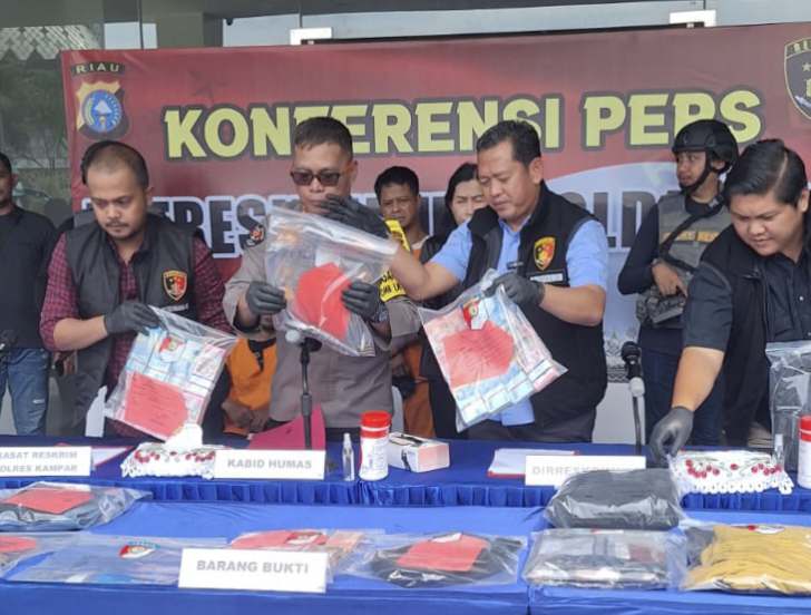 Dua Pelaku Perampok Toke Sawit di Kampar Dibekuk Polisi