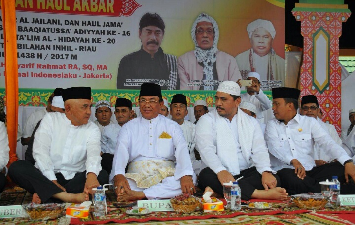 HM Wardan Hadiri Haul Akbar Syekh Abdul Qadir Al Jailani