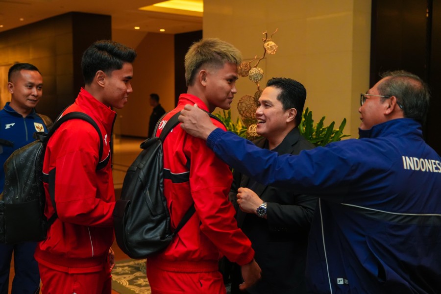 Lepas Pemain Timnas ke Australia, Erick Thohir: Persiapan Baik, Semoga Lancar Bertanding