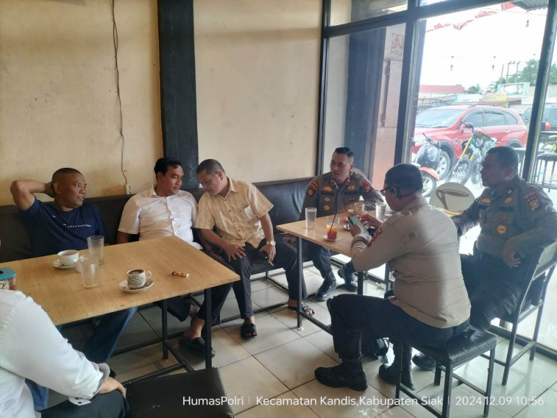 Cooling System Pasca Pilkada, Kapolsek Kandis Ajak Warga Saring Berita Hoax