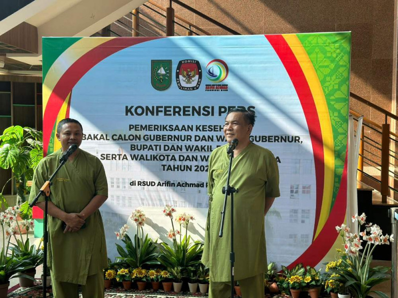 Pengalaman Pertama Cek Kesehatan Sebagai Cagubri, Abdul Wahid: Ngak Dag Dig Dug, Sudah Biasa