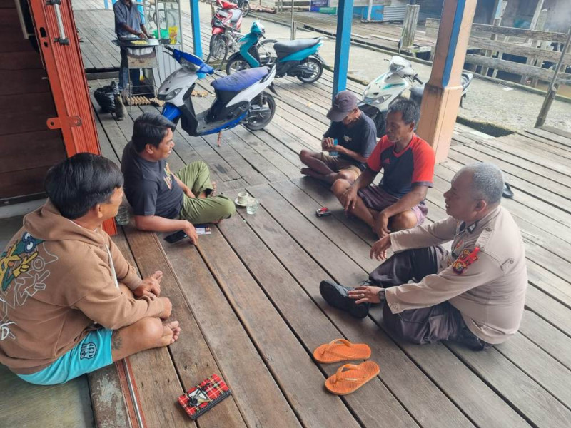 Polsek Concong Ajak Masyarakat Kompak Jaga Persatuan Sukseskan Pilkada 2024