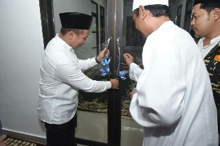 Abdul Wahid Resmikan BLK-KOMUNITAS Di Kampar Kiri