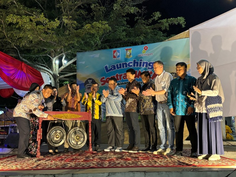 SKK Migas Sumbagut, KKKS, dan Bupati Kampar Resmikan Sentra UMKM Bangkinang Riverside untuk Pemberdayaan Ekonomi Lokal